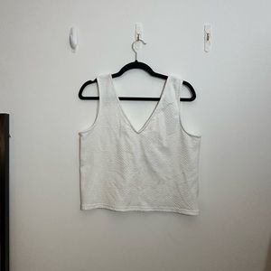 Madewell white top
